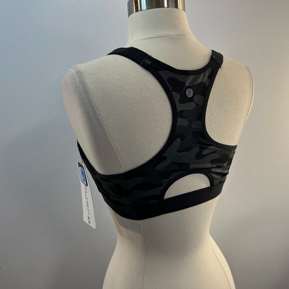 Layer 8 Women's Max Support Racerback Camo Sports Bra - Size Medium (34-36B/C) - Picture 3 of 3